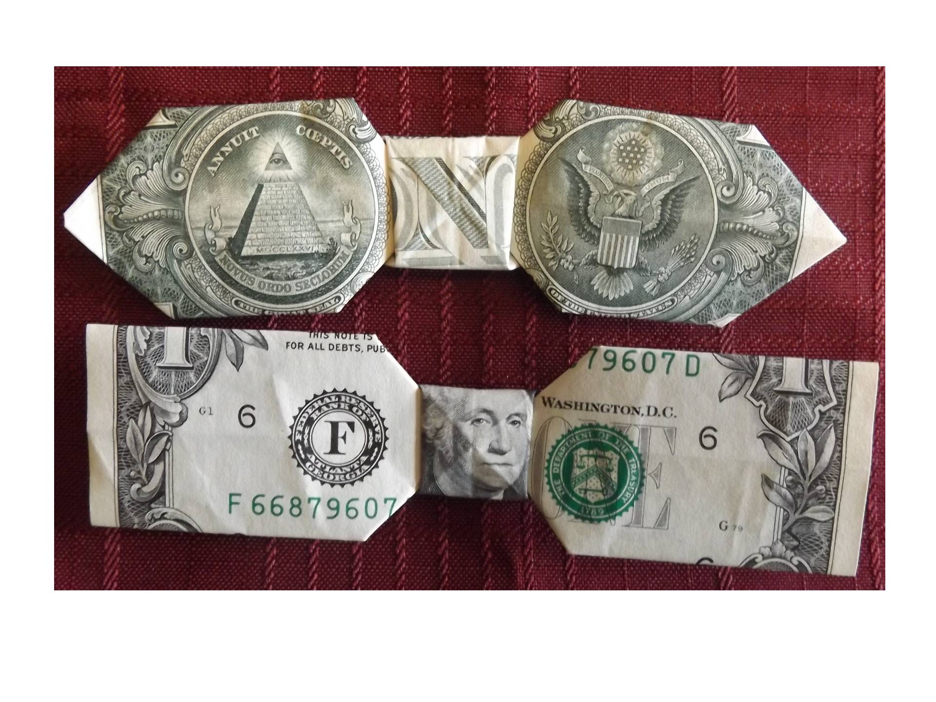 Joshua's-Origami-Folded-$1-Bills